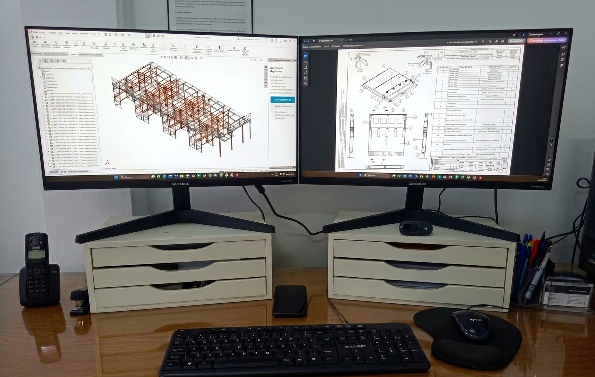 Modelagem 3D em softwares de engenharia