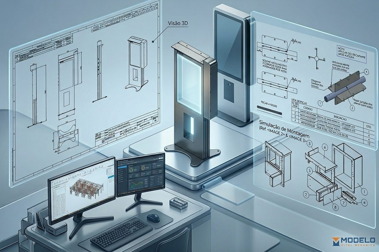 Projeto e engenharia 3D